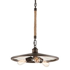 Brooklyn Pendant, Heritage Bronze