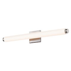 Tubo Slim LED Bath and Vanity, Satin Nickel