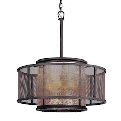 Copper Mountain Chandelier, Bronze