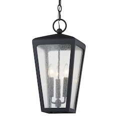 Mariden Exterior Lantern, Textured Iron