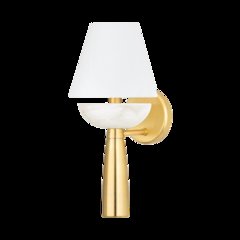 New Windsor Wall Sconce, Aged Brass