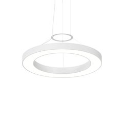 Pi Pendant, Satin White