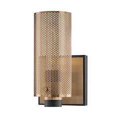 Pilsen Wall Sconce, Soft Off Black