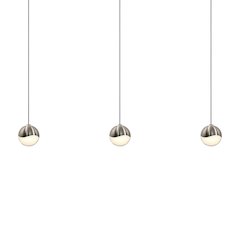 Grapes Pendant, Satin Nickel