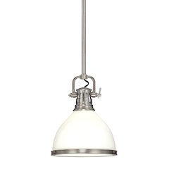 Randolph Pendant, Polished Nickel