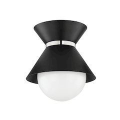 Scout Flush Mount, Soft Black