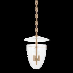 Tully Lantern, Patina Brass