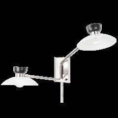 Whitley Plug-In Sconce, Polished Nickel