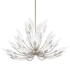 Blossom Chandelier, Silver Leaf