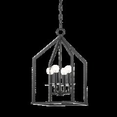 Lena Pendant, Aged Iron