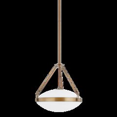 Kade Pendant, Patina Brass