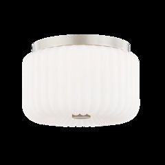 Lydia Flush Mount, Polished Nickel