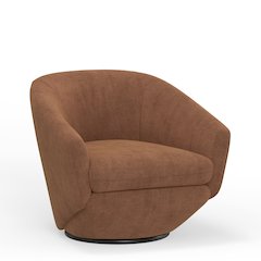 The Twist - Elise Rust Swivel Chair