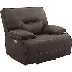 Spartacus - Chocolate Power Recliner