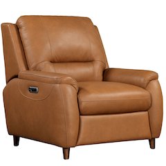 Austin - Caramel Cream Power Recliner P2