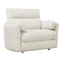 Radius Xl - Mega Ivory Extra Wide Power Glider Recliner