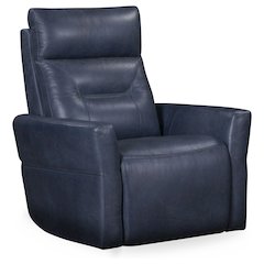 Remmington - Vintage Navy Power Swivel Glider Recliner P2