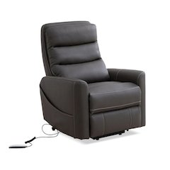 Gray Power Lift Chair with Articulating Headrest – Power Chair