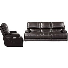 Verona Coffee - Powered By Freemotion Power Reclining Sofa and Recliner