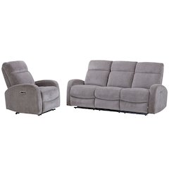 Tuscany - Whiskers Nature Power Reclining Sofa and Recliner