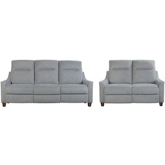Powered By Freemotion Power Reclining Sofa and Loveseat