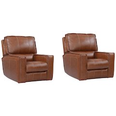 Rockford - Verona Saddle Power Recliner Two Pack