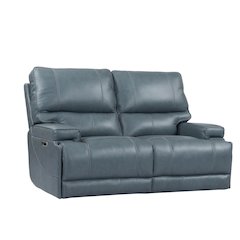 Whitman - Verona Azure - Powered By Freemotion Cordless Power Reclining Loveseat
