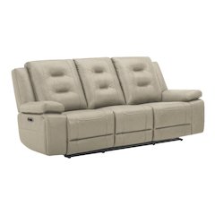 Caldwell - Tahoe Fog Power Reclining Sofa P2