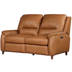 Austin - Caramel Cream Power Reclining Loveseat P2