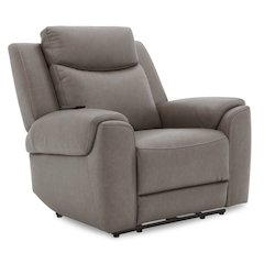 Momentum - Dark Granite Power Zero Gravity Recliner with Heat & Massage