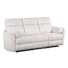 Radius - Mega Ivory Power Reclining Sofa