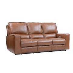 Rockford - Verona Saddle Triple Power Reclining Reclining Sofa