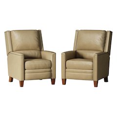 Connor - Luxe Latte Manual Recliner Two Pack