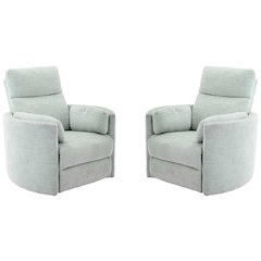 Radius - Windstream Power Swivel Glider Recliner Two Pack