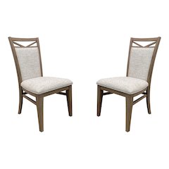 Americana Modern Dining Upholstered Dining Chair Two Pack