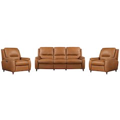 Austin - Caramel Cream Power Reclining Sofa and 2 Recliners