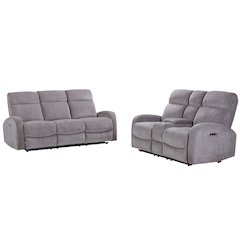 Tuscany - Whiskers Nature Power Reclining Sofa and Loveseat