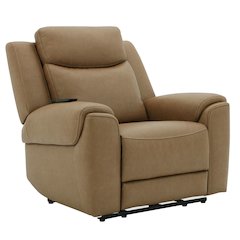 Momentum - Cashew Power Zero Gravity Recliner with Heat & Massage