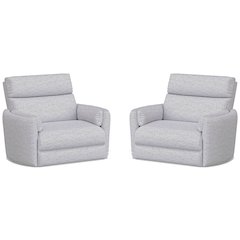 Radius Xl - Mineral Extra Wide Power Glider Recliner Two Pack