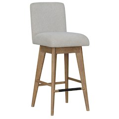 Dining Upholstered Swivel Barstool