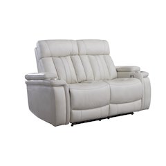 Royce - Fantom Ivory Power Reclining Loveseat