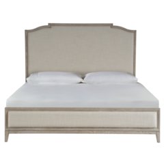 Panel Bed King In Rolling Fog Color