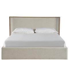 Owen Storage Bed King in Skylark Color