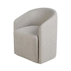 Aged Gray Dining Chair with Modern Style and Distressed Finish