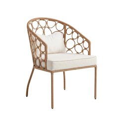 Colorful Dining Chair with Distressed Finish and Stylish Design