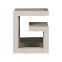 Bedside Table In Quartz Color