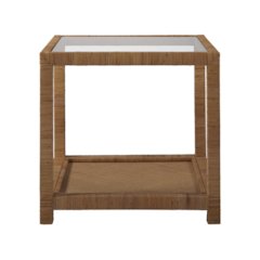 Long Key End Table In Sandbar Color