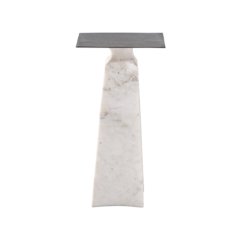 Figuration Side Table Wmarble Base