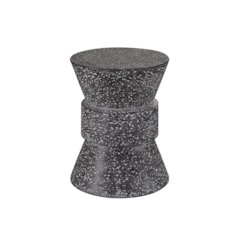Stinson Accent Table In Speckled Gray Color
