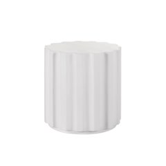 Edisto Side Table In Abaco White Color